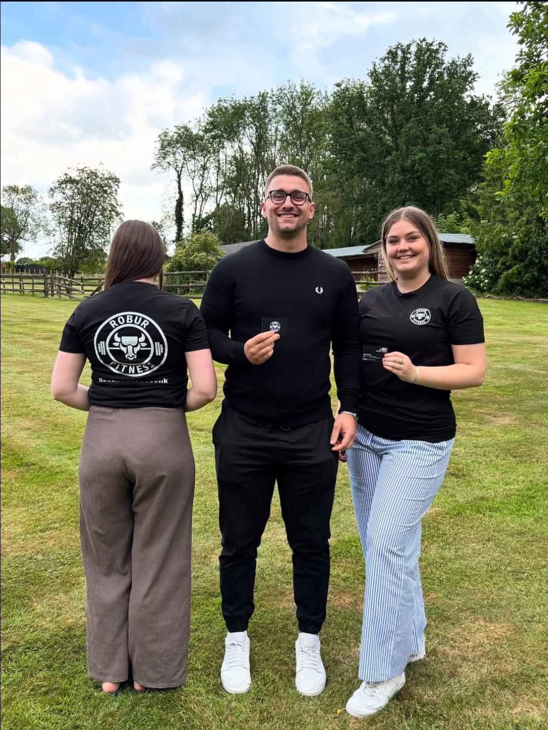 Rob Saunders and the ROBUR FITNESS team